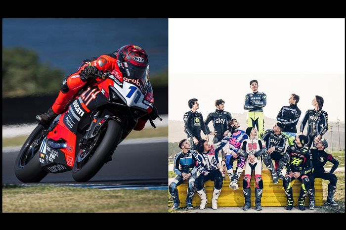 Nicolo Bulega, mantan murid Valentino Rossi memimpin klasemen kelas WorldSSP jelang WorldSBK Mandalika 2023