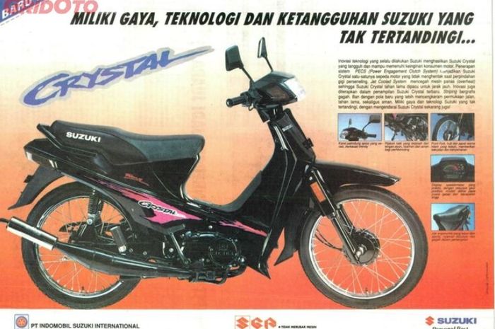 Suzuki Crystal lahir sebagai bebek kencang di masanyam harga barunya dulu semurah ini.