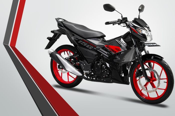 Ilustrasi motor bekas Suzuki Satria FU 150, 
