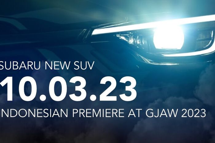 Subaru akan menghadirkan Compact SUV terbarunya di GJAW 2023