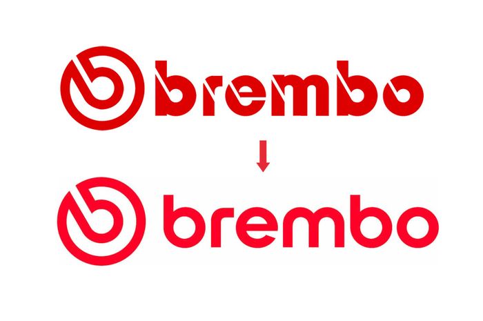 Logo baru Brembo