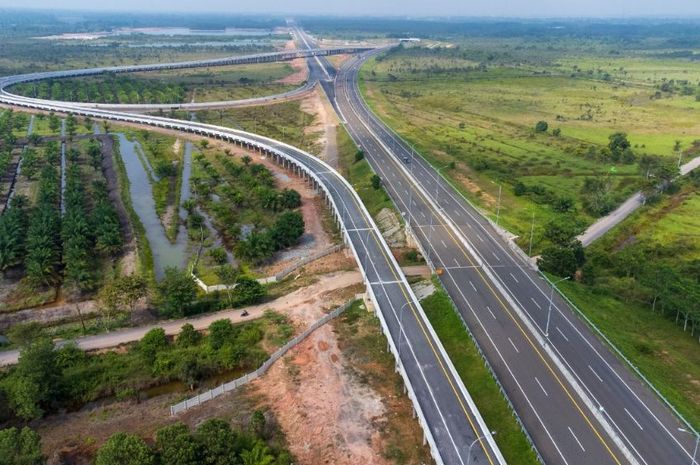 Panjang jalan tol di Indonesia tercatat sudah mencapai 2.623 km hingga Maret 2023