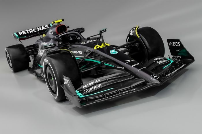 Konsep kedua mobil Mercedes W14 sudah disiapkan, siap tampil di F1 2023