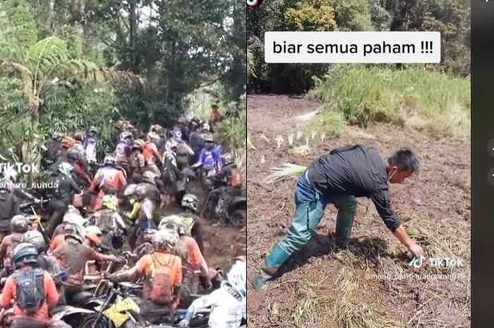 Gubernur Jawa Barat, Ridwan Kamil geram event motor trail di Ranca Upas rugikan peserta hingga petani bunga edelweiss rawa.
