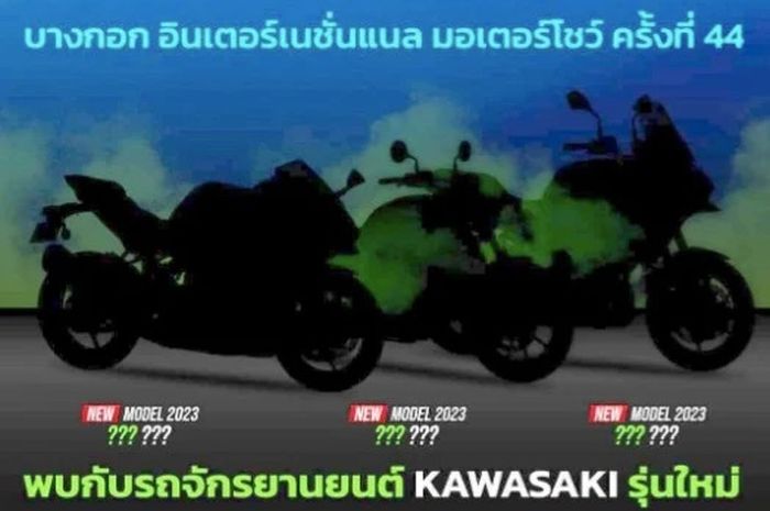 Teaser 3 motor baru Kawasaki di BIMS 2023