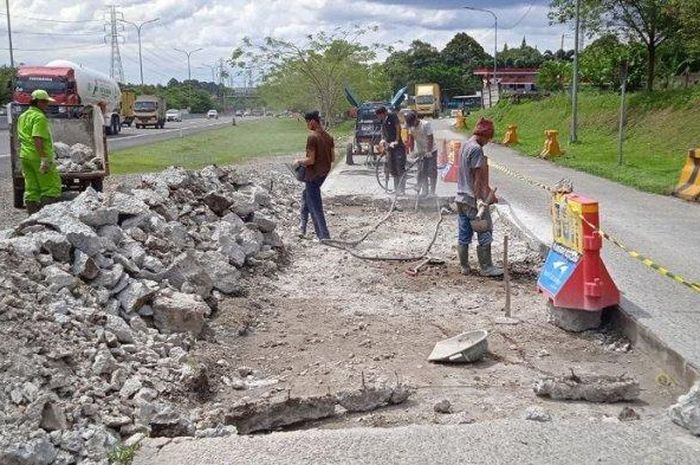 Jasamarga Metropolitan Tollroad (JMT) lakukan pekerjaan pemeliharaan di sejumlah titik di Jalan Tol Jagorawi hingga CIpularang.
