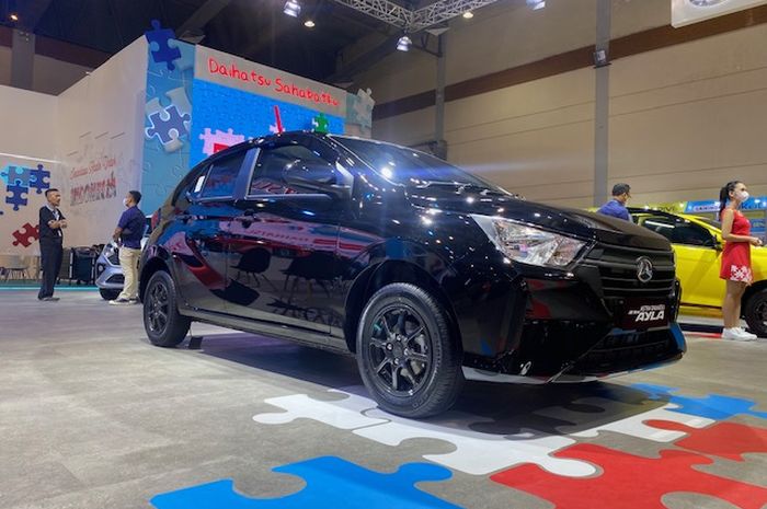 All New Daihatsu Ayla diluncurkan di event GJAW 2023