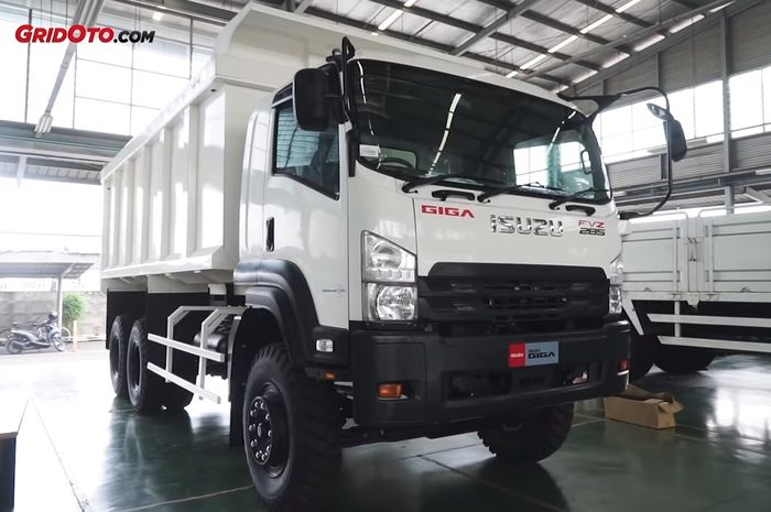 Ilustrasi truk Isuzu Giga Euro 4