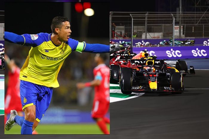 Cristiano Ronaldo dibayar untuk nonton balapan F1 Arab Saudi 2023