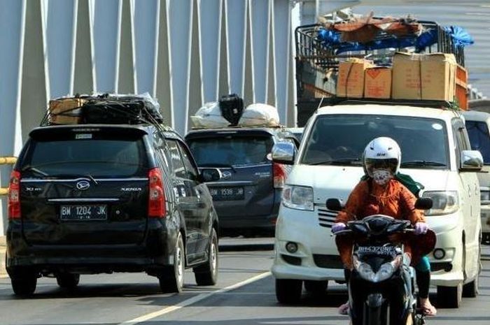 Jajaran Korlantas Polri melakukan survei jalur mudik Lebaran 2023 mulai dari Pansela sampai Pelabuhan Merak. (foto ilustrasi)