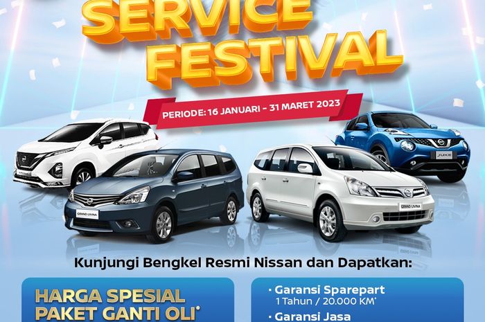 Service festival, diskon service pemilik Nissan