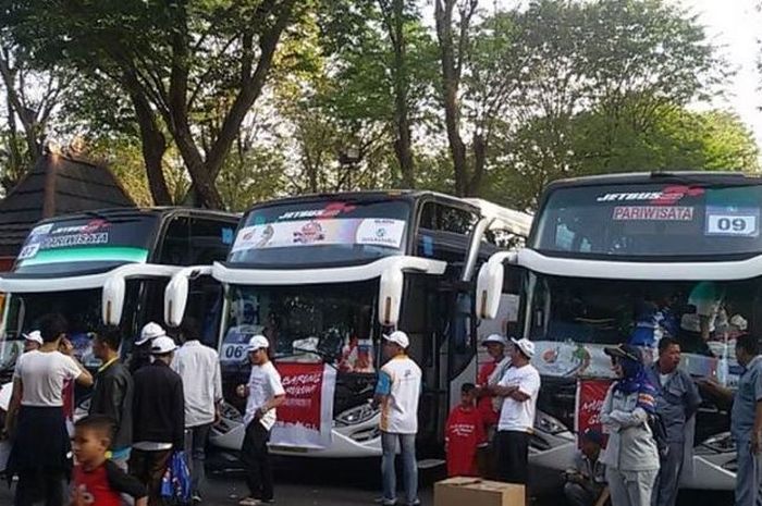 Pendaftaran mudik 2023 gratis dari BUMN baru dibuka pada Rabu (15/6/2023), yuk simak persyaratan lengkapnya. (foto ilustrasi)