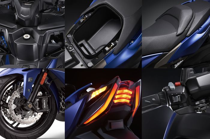 Kelengkapan dan fitur Kymco XCiting S 400 2023