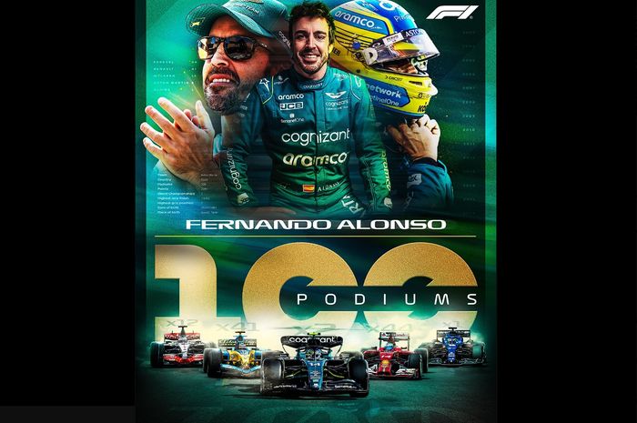 Sempat dicabut, Fernando Alonso sah meraih podium tiga di F1 Arab Saudi 2023