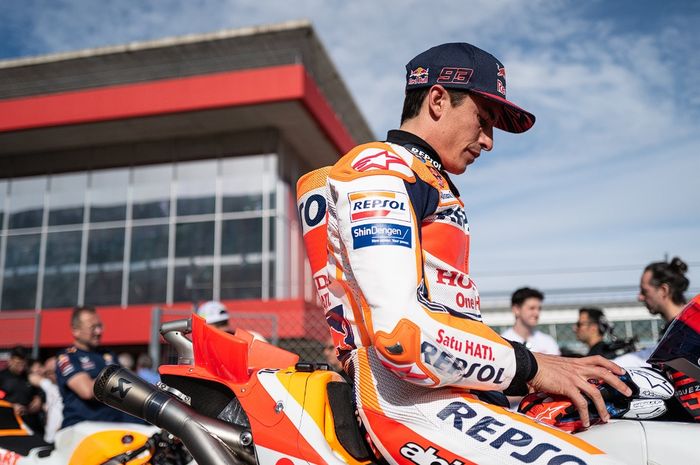 Marc Marquez membuat rapat pembalap dan Race Direction di MotoGP Portugal 2023 berlangsung lebih panas