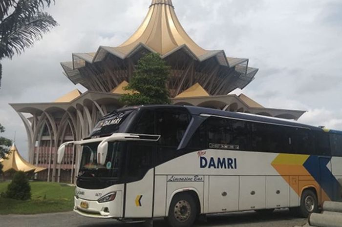 tiket bus DAMRI untuk angkutan mudik Lebaran 2023 sudah bisa dipesan, tersedia 56 juta kursi.