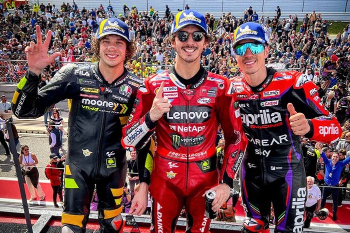 Pecco Bagnaia kokoh memimpin klasemen MotoGP 2023 usai mendominasi MotoGP Portugal 2023