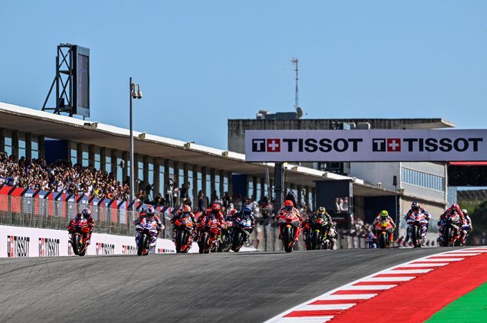 Ada pembalap yang tak senang meski sprint race MotoGP Portugal 2023 berlangsung seru