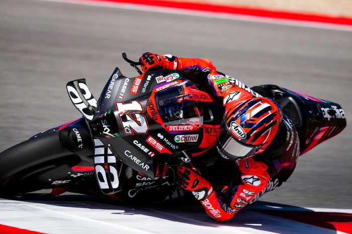 Maverick Vinales mengakhiri FP1 MotoGP Argentina 2023 sebagai yang terkencang