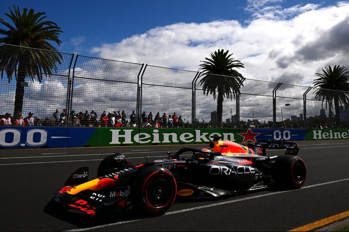 Link streaming F1 Australia 2023, Max Verstappen start paling depan