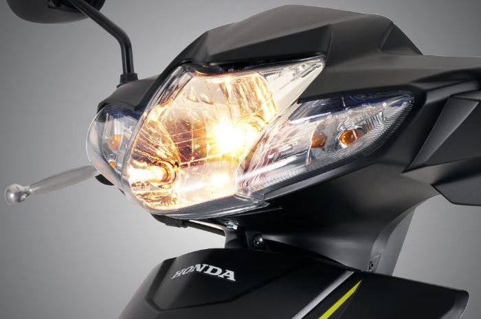 Headlamp Honda Blade 2023 sangat mirip Absolute Revo.