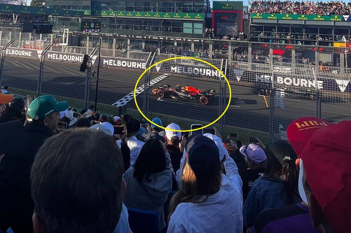 Max Verstappen saat restart terakhir F1 Australia 2023