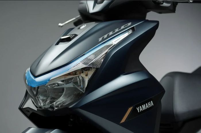 Penampakan Yamaha Mio baru yang tampil lebih sporty dan gending mesin 125 cc.