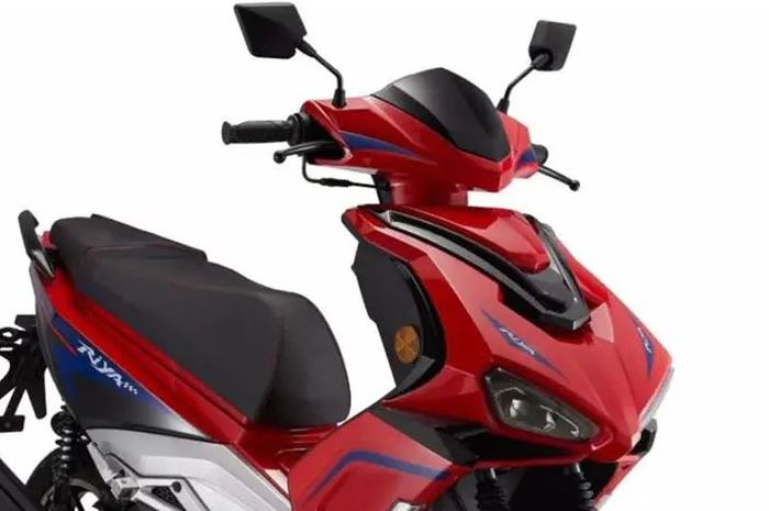 Penampakan motor listrik sporty baru mirip Yamaha Aerox, harganya bikin ngiler.