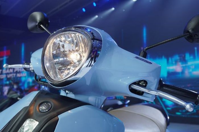 Penampakan motor baru Yamaha mirip Vespa yang dijual mulai Rp 18 jutaan.