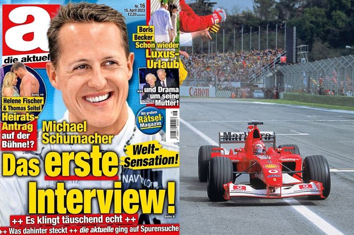 Keluarga Michael Schumacher menuntut media Jerman karena Chatbot AI