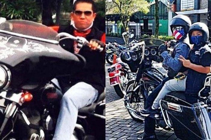 AKBP Achiruddin Hasibuan kerap riding dengan Harley-Davidson