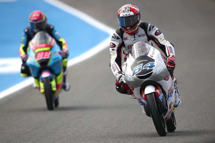 Mario Aji menghadapi balapan yang sulit setelah mengakhiri kualifikasi Moto3 Spanyol 2023 di posisi kedua terakhir, Deniz Oncu cetak pole position.
