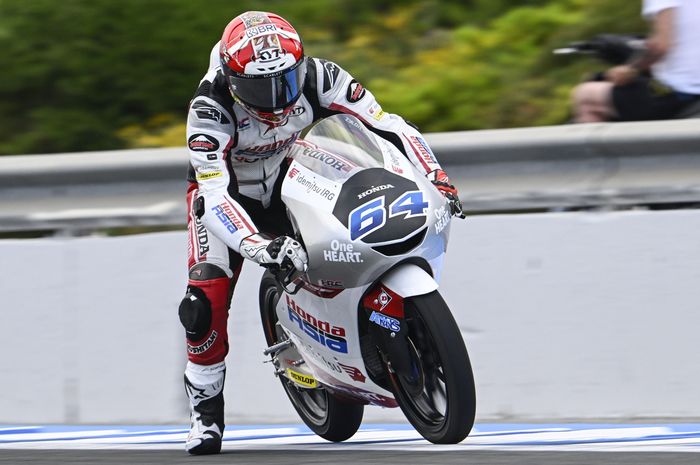 Harus start dari belakang karena masalah teknis, Mario Aji tetap percaya bisa mencetak hasil baik di Moto3 Spanyol 2023.