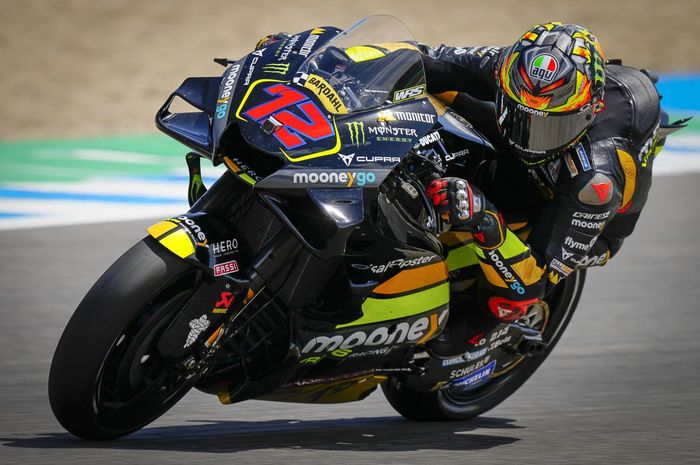 Marco Bezzecchi memimpin dominasi VR46 Racing Team di tes MotoGP Jerez 2023 (1/5)