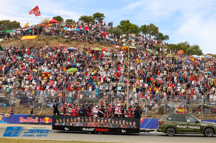 Sirkuit Jerez cetak rekor jumlah penonton MotoGP Spanyol 2023