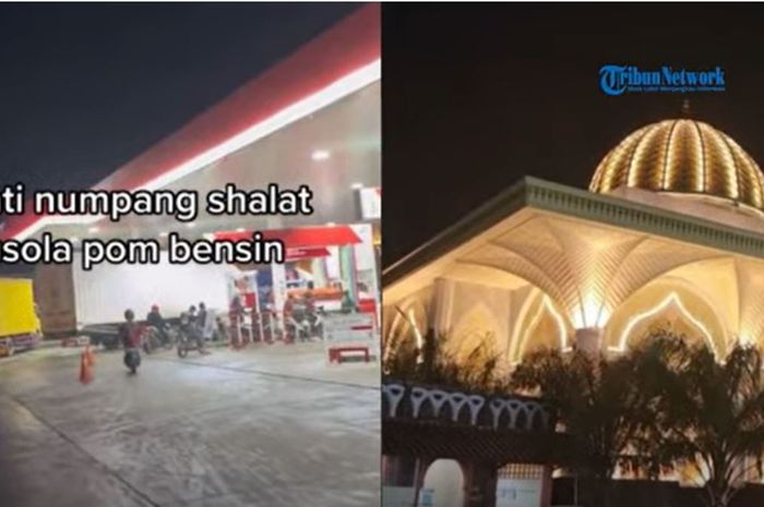 Masjid Nur Setiasih di dalam SPBU 34.175.41 Tambun, Bekasi, Jawa Barat