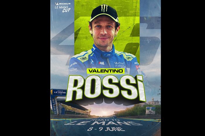 Valentino Rossi ikut Road to Le Mans