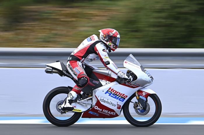 Mario Aji menyudahi FP1 Moto3 Prancis 2023 di posisi ini sementara Ayumu Sasaki berhasil menjadi pembalap tercepat.