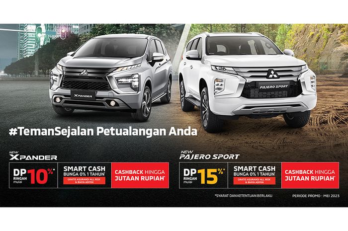 Rangkaian promo Mitsubishi Mei 2023.