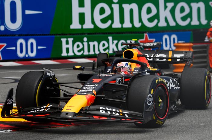 Max Verstappen memenangkan balapan F1 Monako 2023