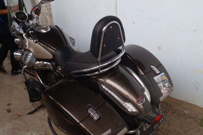 Foto moge yang menabrak santri di Cihaurbeuti