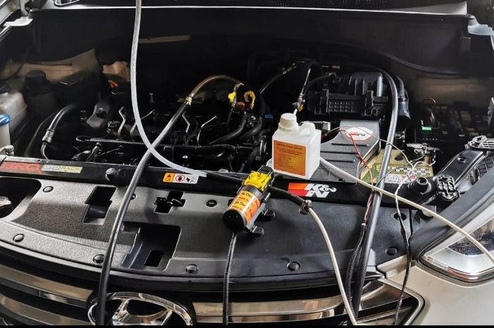 Proses purging mesin diesel