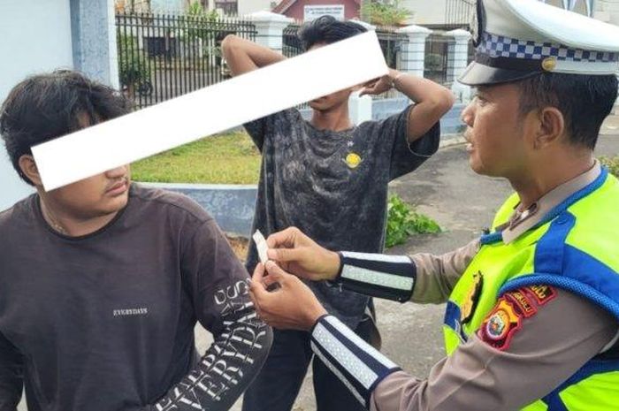 Polisi dapati narkotika jenis sabu dari remaja naik Honda Scoopy bonceng tiga di Bengkulu