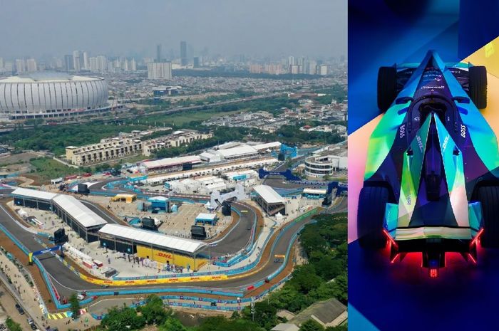 Formula E Jakarta 2023 memakai mobil generasi ketiga alias gen3