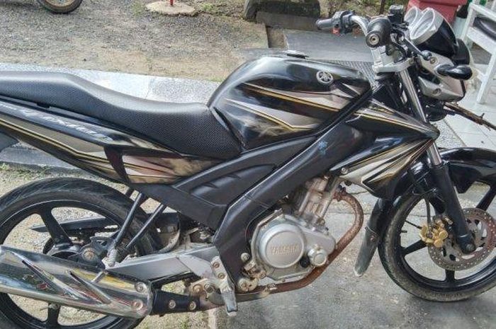Yamaha V-Ixion yang digondol maling dari dalam ruang tamu rumah pemilik kembali selang 18 hari