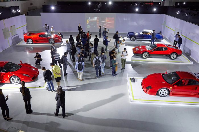 Foto-foto eksklusif Universo Ferrari yang pertama digelar di Asia