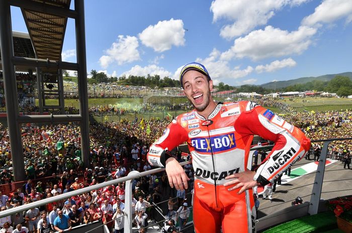 Andrea Dovizioso akan dinobatkan jadi legenda MotoGP, pada sebuah acara besar di MotoGP Italia 2023