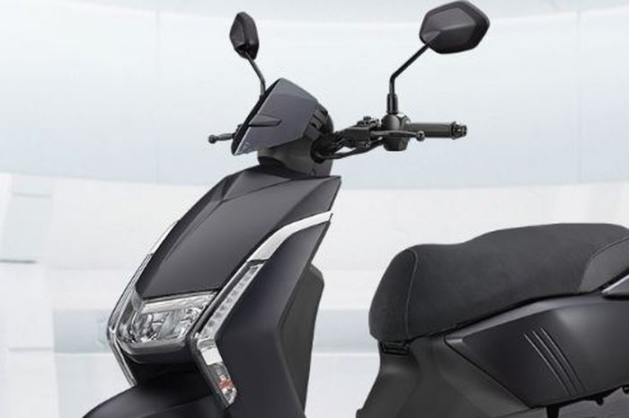 Penampakan skutik baru saudara Yamaha Lexi, iritnya tembus 58 km per liter.