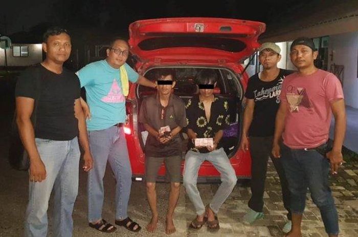 Dua pelaku pembobol loker uang di kantor gerbang tol Minas, ruas Pekanbaru-Dumai dibekuk Polisi