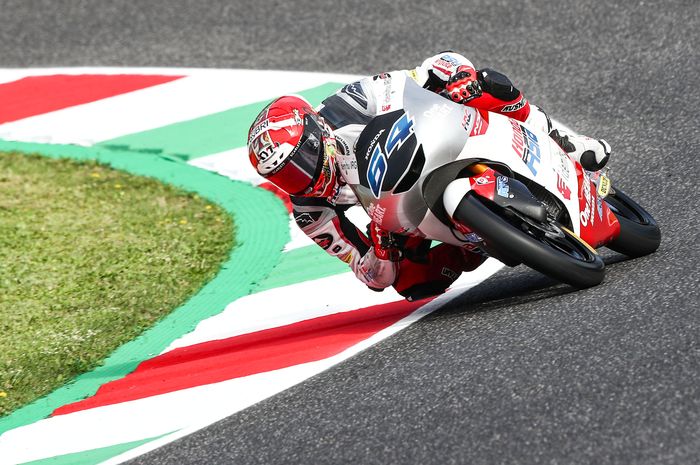 Mario Aji harus rela kembali masuk Q1, sementara Deniz Oncu sapu bersih sesi latihan setelah puncaki FP3 Moto3 Italia 2023.